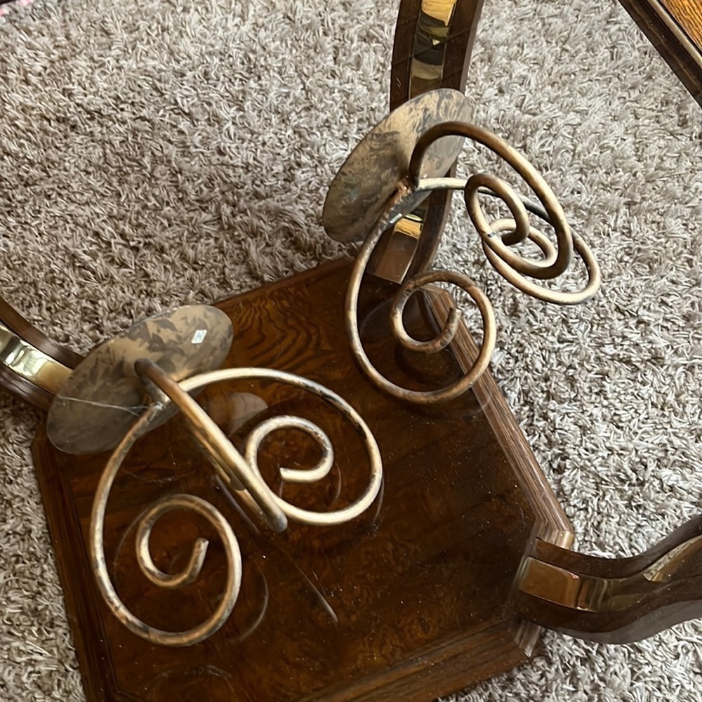 Accent Iron Candle Holders - Picture 4 of 4